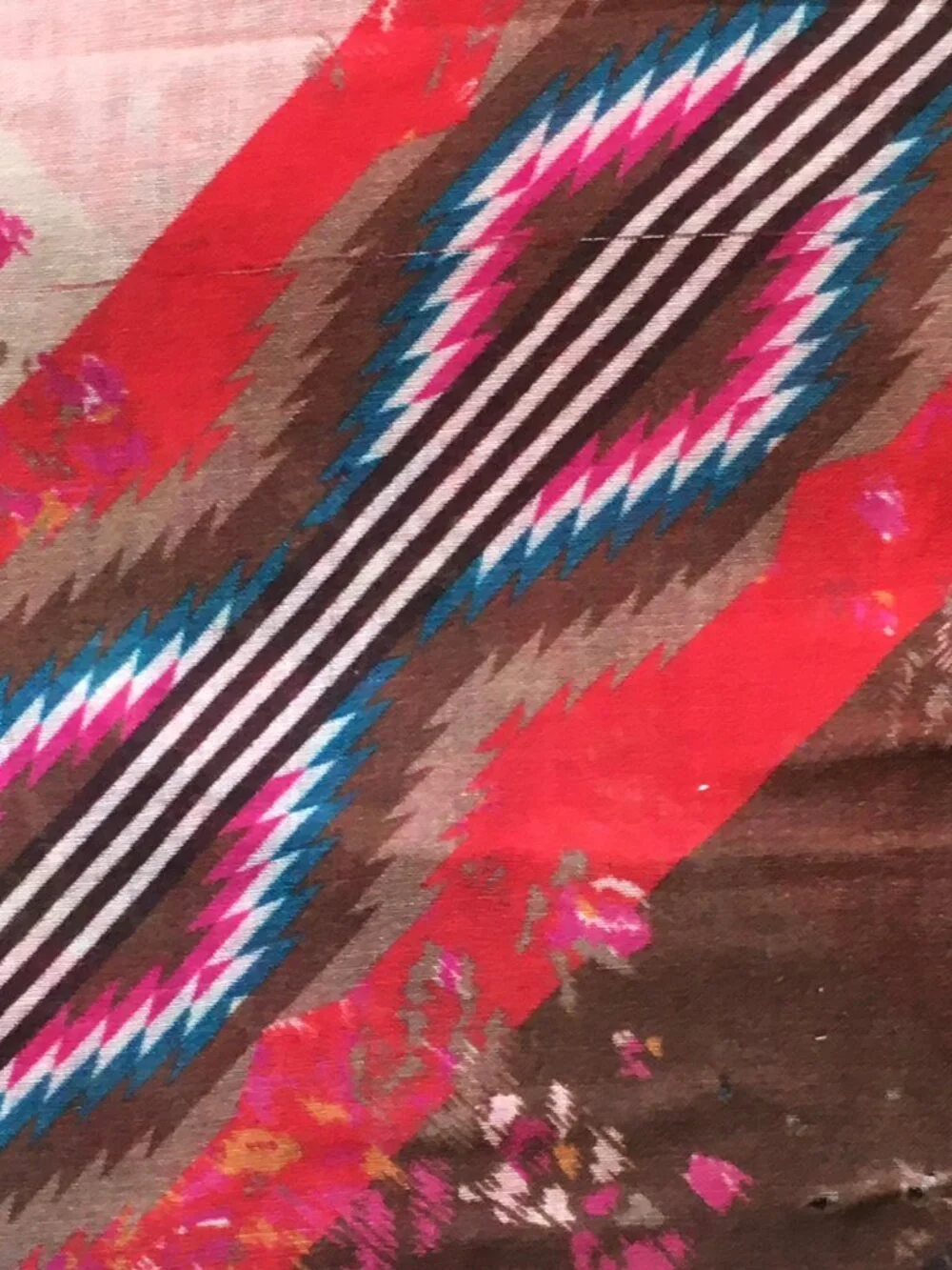 Kenzo wool silk scarf